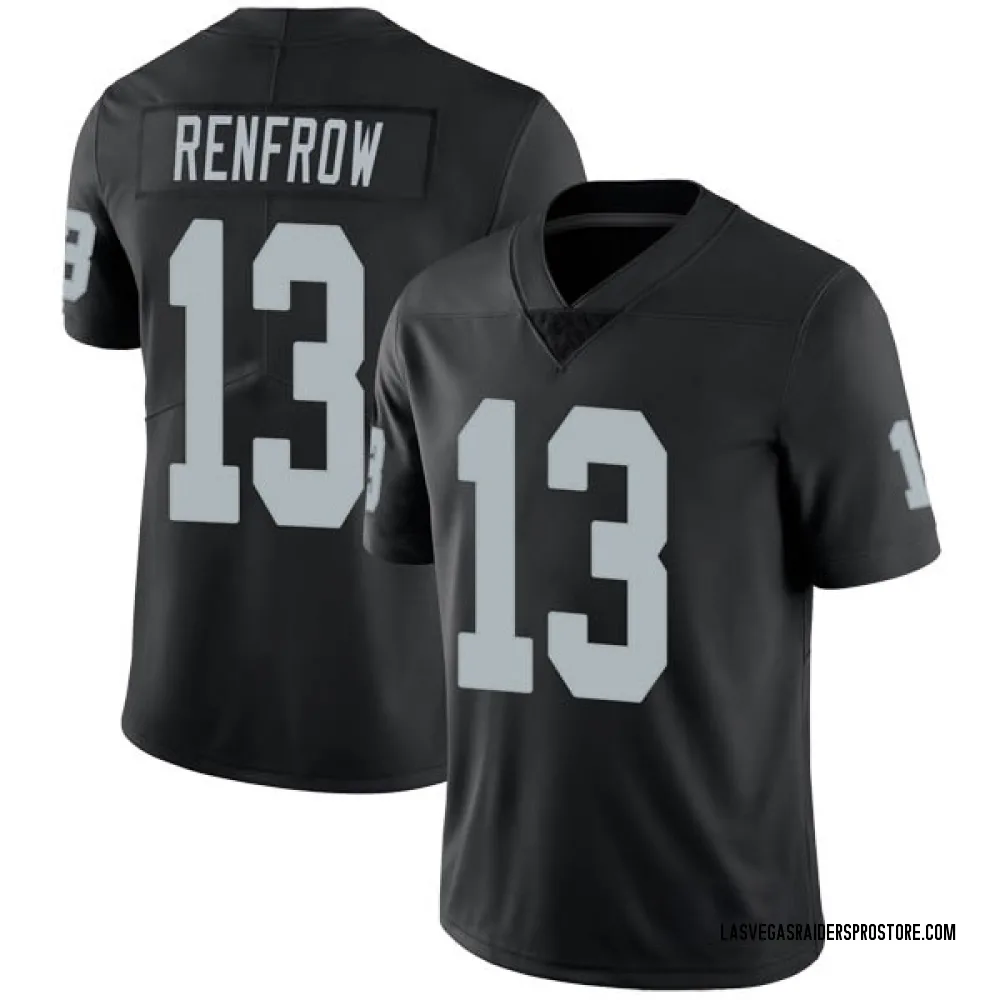 Adult Limited Hunter Renfrow Las Vegas Raiders Black Team Color Vapor Untouchable Jersey