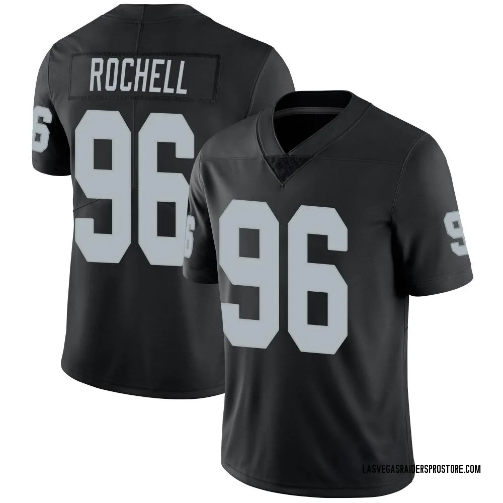 Adult Limited Isaac Rochell Las Vegas Raiders Black Team Color Vapor Untouchable Jersey