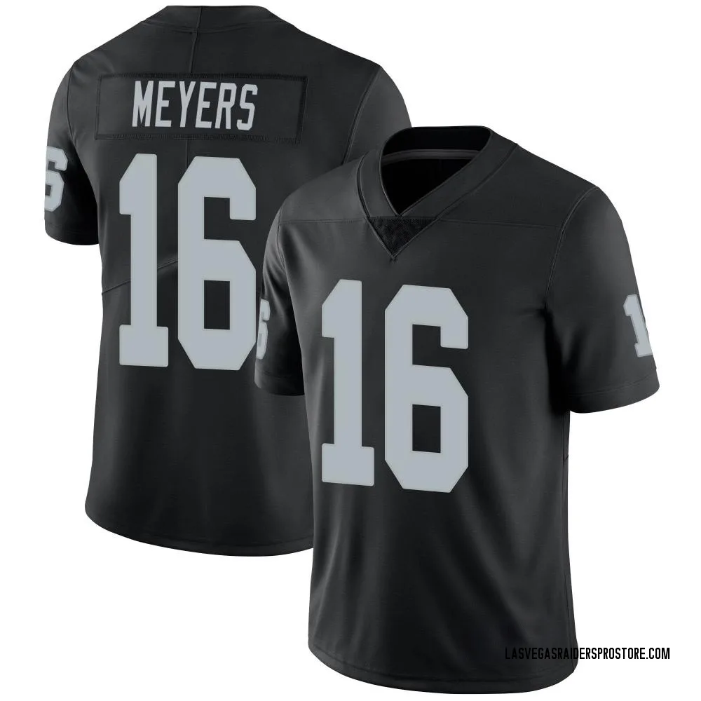 Adult Limited Jakobi Meyers Las Vegas Raiders Black Team Color Vapor Untouchable Jersey