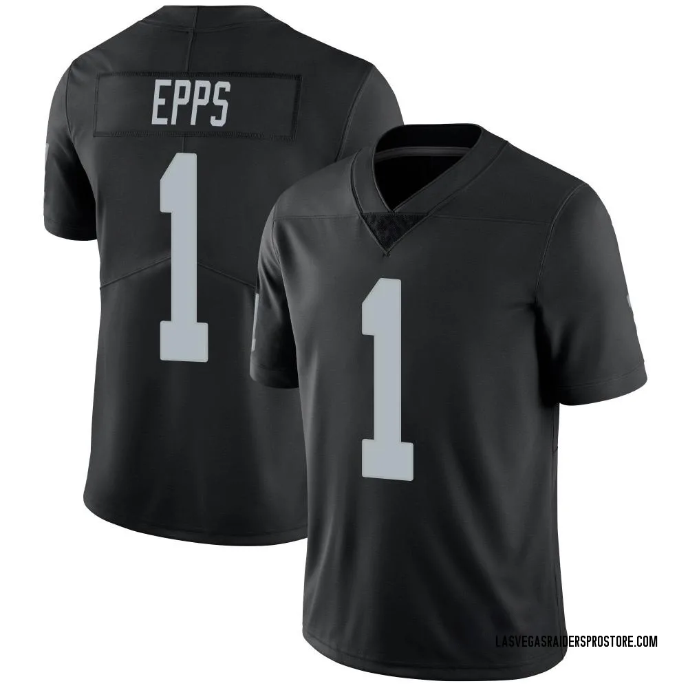 Adult Limited Marcus Epps Las Vegas Raiders Black Team Color Vapor Untouchable Jersey