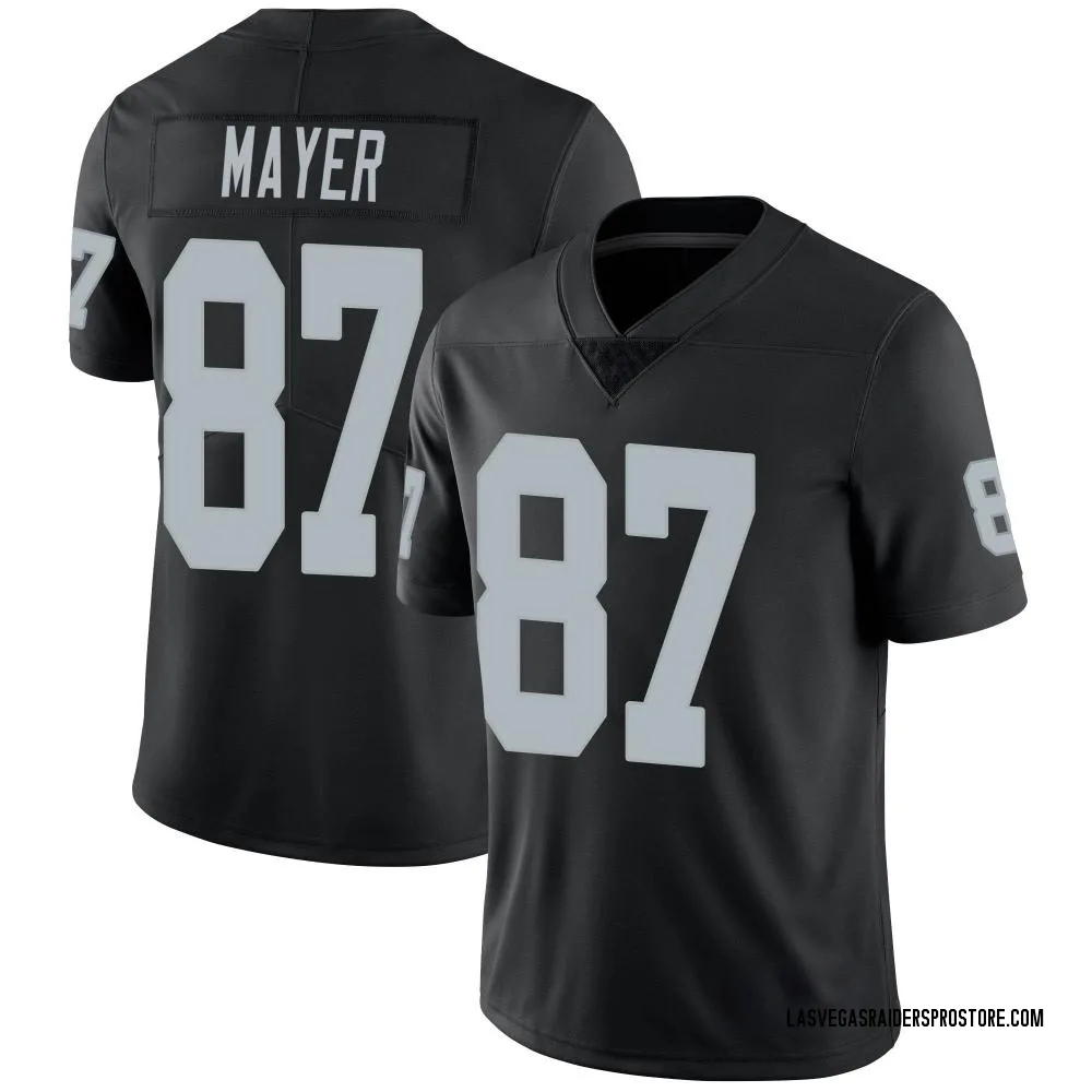 Adult Limited Michael Mayer Las Vegas Raiders Black Team Color Vapor Untouchable Jersey
