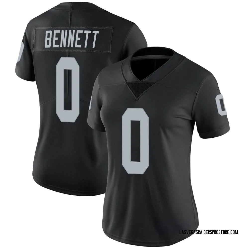 Women's Limited Jakorian Bennett Las Vegas Raiders Black Team Color Vapor Untouchable Jersey