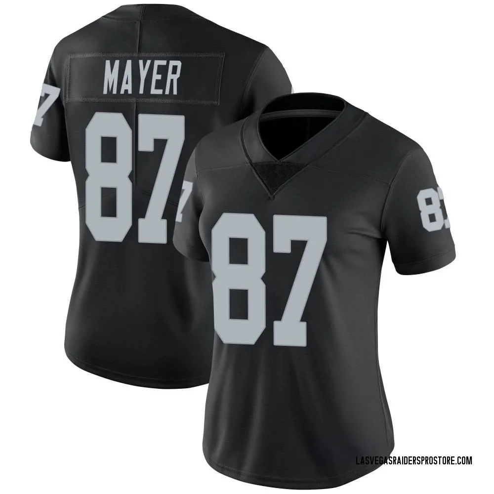 Women's Limited Michael Mayer Las Vegas Raiders Black Team Color Vapor Untouchable Jersey